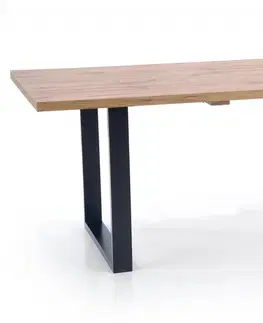 Jedálenské stoly Rozkladací jedálenský stôl VENOM Halmar 135-185/85 cm