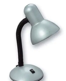 Stolové lampy Stolná lampička Ecolite L077-STR strieborná