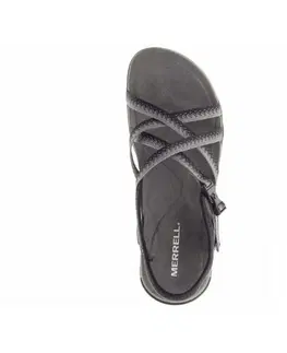 Dámska obuv Dámske sandále Merrel l District Muri Lattice black/charcoal 3 UK