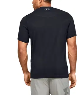 Pánske tričká Pánske tričko Under Armour Seamless SS Black - XL