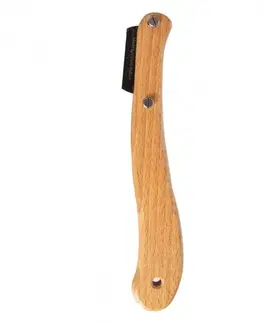 Kuchynské nože Orion Nôž na narezávanie chleba drevo/plast+5 ks žiletiek 
