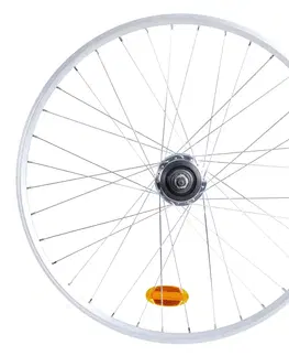 bicykle Zadné koleso mestského bicykla, dvojstenný ráfik, nexus 7 Elops 540 strieborné
