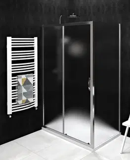 Sprchovacie kúty GELCO - SIGMA SIMPLY sprchové dvere posuvné 1200, sklo Brick GS4212