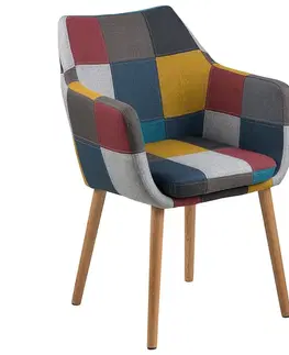 Plastové stoličky Stolička patchwork
