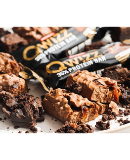 Proteíny Proteínová tyčinka Nutrend Qwizz Protein Bar 60g čokoládové brownies