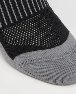 ragby Vysoké ponožky na ragby pre dospelých R500 čierne