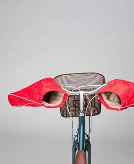 cyklistick Cyklistické hrejivé návleky na ruky 900 nepremokavé