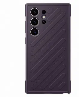 Puzdrá na mobilné telefóny Zadný kryt Shield Case pre Samsung Galaxy S24 Ultra, tmavofialová GP-FPS928SACVW