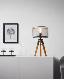 Nočné lampy Stolná Lampa Seraphina Max. 40 Watt