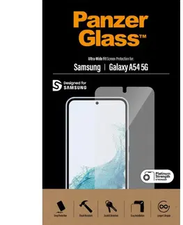 Tvrdené sklá pre mobilné telefóny Ochranné sklo PanzerGlass Re:fresh UWF s aplikátorom pre Samsung Galaxy A15, A15 5G, čierna 7349