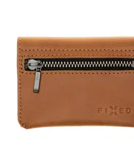 GPS prijímače FIXED Smile Tripple Kožená peňaženka so smart trackerom, hnedá FIXSM-TR2-BRW