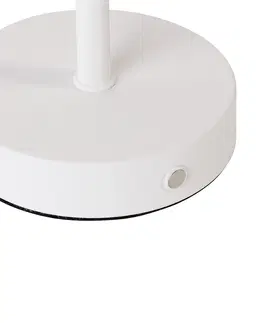 Stolove lampy Moderne tafellamp wit oplaadbaar - Poppie