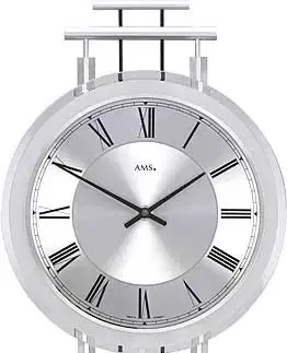 Hodiny Kyvadlové nástenné hodiny 7018 AMS 65cm