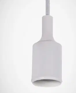 Moderné lampy do obývačky Luster Volta biely E27 03526