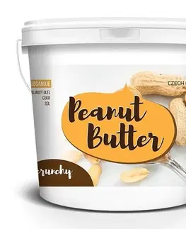 Arašidové a iné maslá Peanut Butter - Czech Virus  1000 g Crunchy