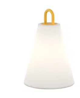 Vonkajšie dekoratívne svietidlá Wever & Ducré Lighting WEVER & DUCRÉ Costa 1.0 LED dekoratívne svetlo opál/žltá