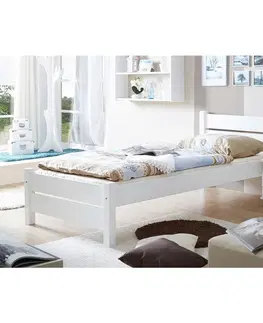 Jednolôžkové postele Posteľ Z Masívu Bora - 90x200cm