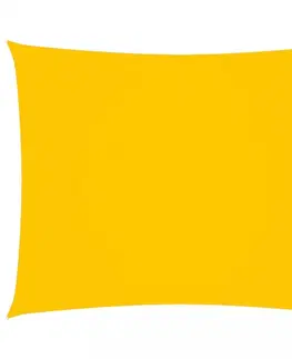 Stínící textilie Tieniaca plachta obdĺžniková 5 x 6 m oxfordská látka Dekorhome Žltá
