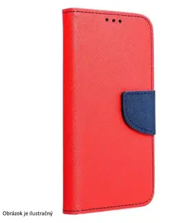 Puzdrá na mobilné telefóny Knižkové puzdro FANCY Book pre Xiaomi 12/12X, červená/modrá TEL152047
