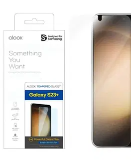 Ochranné fólie pre mobilné telefóny Originálne ochranné sklo pre Samsung Galaxy S23 Plus GP-TTS916MVATW