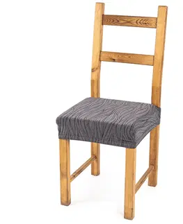 Doplnky do spálne 4Home Napínací poťah na sedák na stoličku Comfort Plus Wave, 40 - 50 cm, sada 2 ks