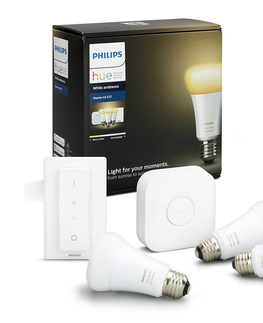 LED osvetlenie Philips Základná sada Philips Hue WHITE AMBIANCE 3xE27/9,5W/230V 