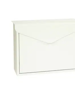 Poštové schránky Richter Poštová oceľová schránka Monza, biela