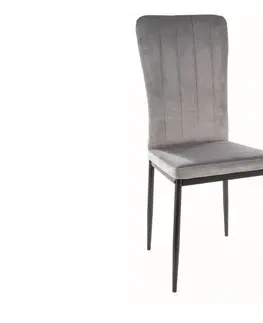 Jedálenské stoličky VENDA jedálenská stolička, šedá