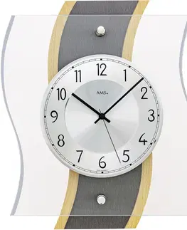 Hodiny Dizajnové nástenné hodiny 5572 AMS 37cm
