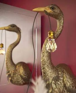 Nástenné svietidlá KARE KARE Animal Heron nástenné svietidlo so zástrčkou