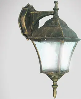 Vonkajšie rustikálne svietidlá Nastenná záhradná lampa Toscana 8391 K1