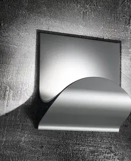 Nástenné svietidlá Cini & Nils Cini&Nils Incontro LED nástenné svietidlo matná strieborná