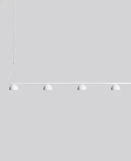 Závesné svietidlá Northern Northern Blush závesné LED svietidlo 5-pl., biela