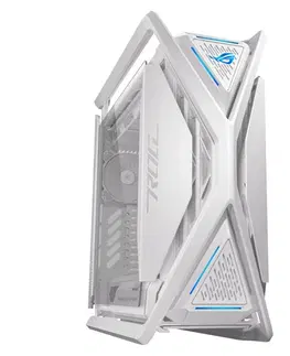 PC skrinky ASUS case ROG HYPERION (GR701) WHITE, Mid Tower, priehľadná bočnica, biela 90DC00F3-B39000