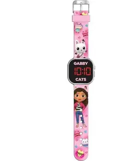 Inteligentné hodinky Kids Licensing detské LED hodinky Gabby’s Dollhouse v.2