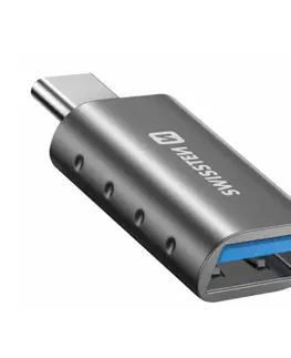 Dáta príslušenstvo Swissten OTG adapter USB-C/USB-A 55500100