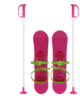 Detské boby a sane Detská lyžiarska súprava Sulov Big Foot ružová
