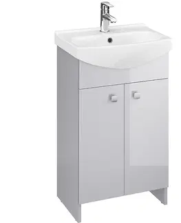 Nábytok do kúpeľne Kúpeľňová zostava Rubid Cersania 50 sivá