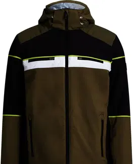 Pánske bundy a kabáty McKinley TWP Ivan AQX Hooded Ski Jacket L