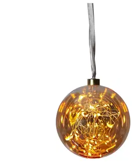Vianočné dekorácie Eglo Eglo 410591 - LED Vianočná dekorácia GLOW 40xLED/0,064W/3/230V pr. 15 cm 