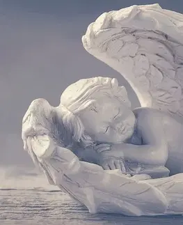 Obrazy anjelov Obraz spiaci anjelik