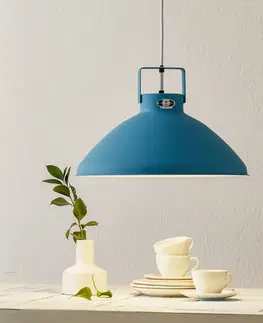 Závesné svietidlá Jieldé Jieldé Beaumont B360 závesná lampa modrá matná