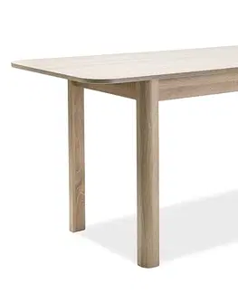 Jedálenské stoly TONDO II jedálenský stôl, dub Sonoma - 140