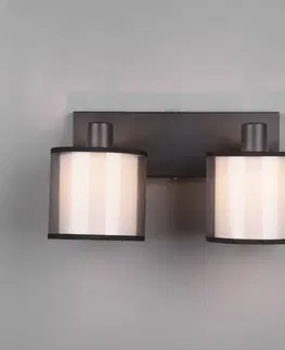 Bodové svetlá Trio Lighting Stropné bodové svietidlo Burton, podlhovasté, dvojsvetelné