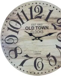 Nástenné hodiny Hodiny nástenné Old Town 34 cm