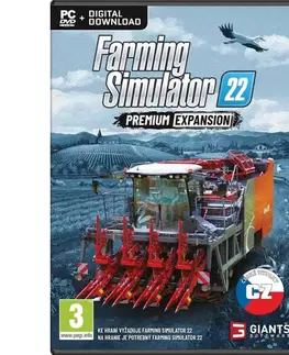 Hry na PC Farming Simulator 22 CZ (Premium Expansion) PC