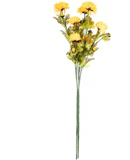 Kvety Umelá chryzantéma, v. 65 cm, 3 ks vo zväzku