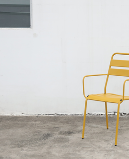 Stoličky Palermo jedálenská stolička žltá