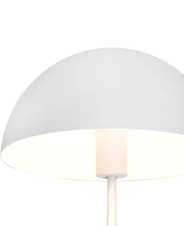 Stolové lampy Trio Lighting Stolná lampa Nola, výška 45 cm, biela