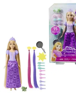 Hračky bábiky MATTEL - Disney Princess Bábika Rapunzel S Rozprávkovými Vlasmi